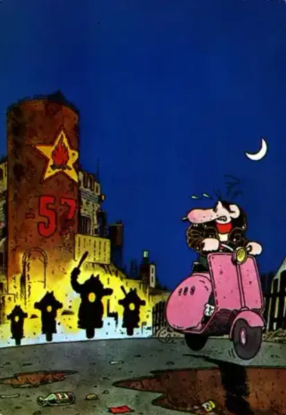 La Honte aux Trousses, de Jean Leguay aka Jano, Éditions Les Humanoïdes