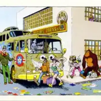 The Rip Off Press Private Bus