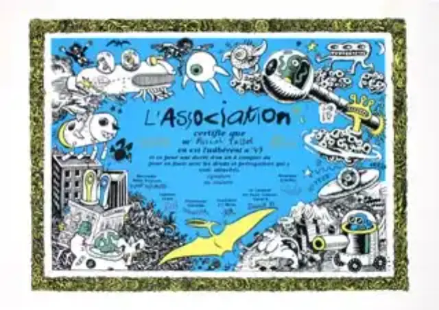 Carton d'Adhésion à l'Association