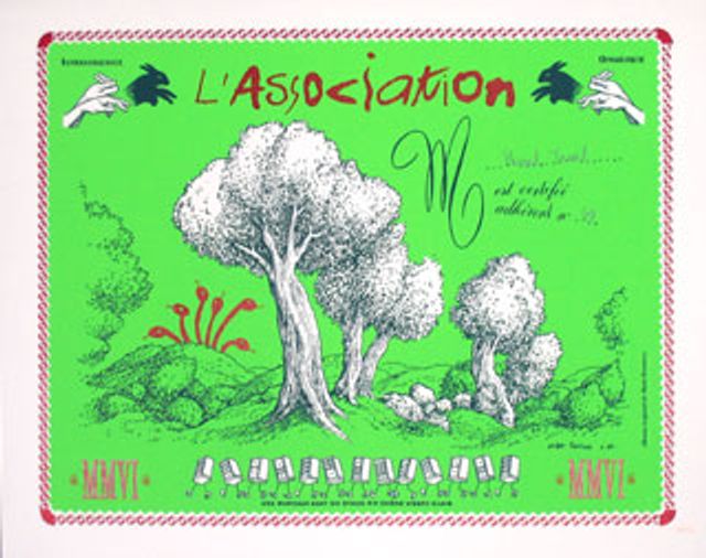 Carton d'Adhésion à l'Association