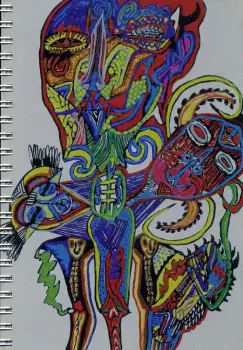 Illustration de Pigassou extraite de À nous pourrir également, 1994