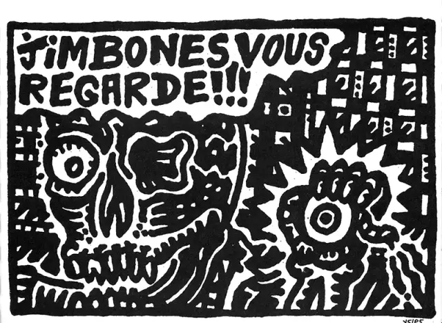 Illustration d'Y5/P5 extraite de Artqlon,  l'Art dans tous ses états, 1989.