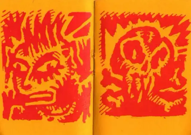 Double page extraite de Bad Boys, d'Y5/P5, collection Microbes