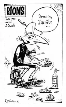 Illustration de Pierre Ouin extraite de Chacal Puant n°5