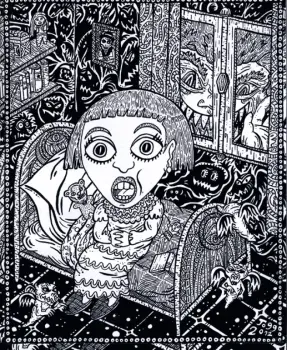Illustration de JO99 extraite du premier numéro de Danger