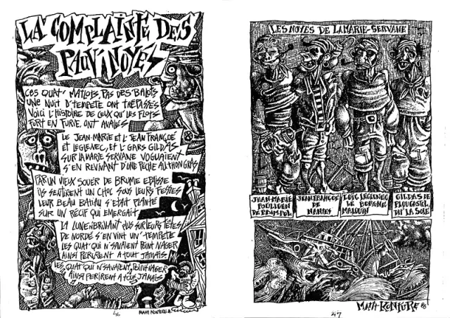Illustration de Mattt Konture parue dans Marinades
