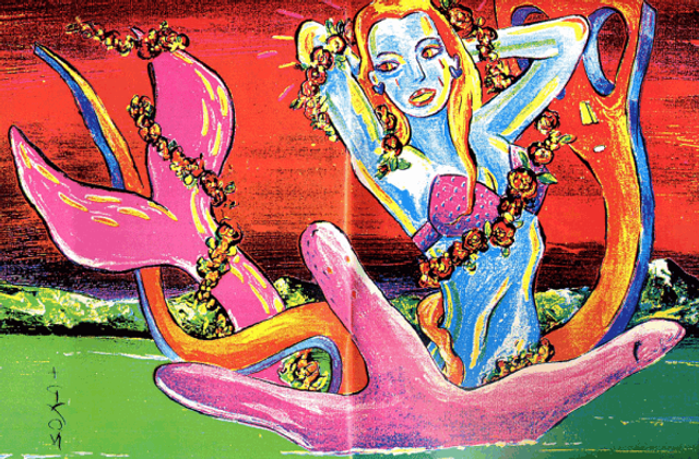 Illustration de Jacques Pyon extraite de Parfum d'Oseille, 2000