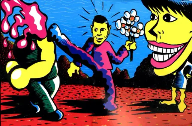 Illustration de Thierry Guitard extraite de Parfum d'Oseille, 2000