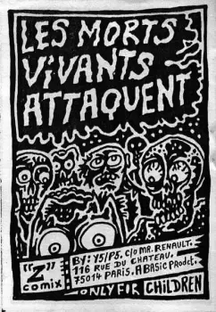 Quatrième de couverture du numéro hors-série de Press Book, Les Morts Vivants Attaquent