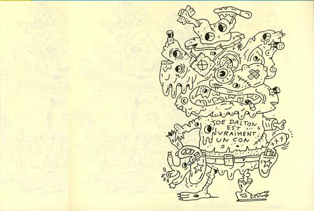 Page extraite de Pyon, éd. Fish & Chips - 2000