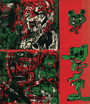 Illustration de Pakito Bolino figurant au dos de Ritch Red Bitch n° 02