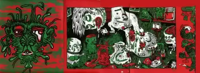 Illustration de Blanquet extraite du second numéro de Ritch Red Bitch