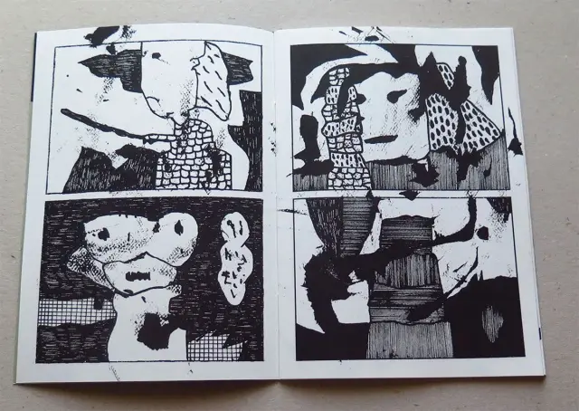 Double page de Romance, Kerozen - Éd. Adverse, 2023
