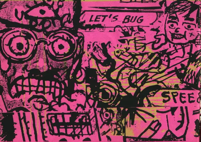 Illustration de Pakito Bolino extraite de S avec suprême Silex, éd. le Dernier Cri 1999