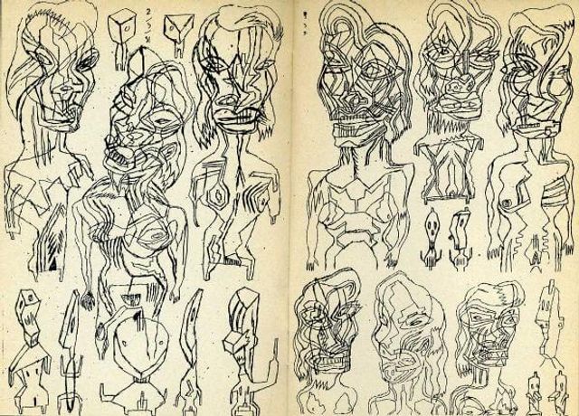 Illustration de Bruno Richard extraite de S2 L'Art, 1991