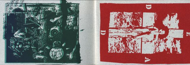 Double page extraite du numéro 5 de Tokamak, auto-édité par Colas Meulien en 1994