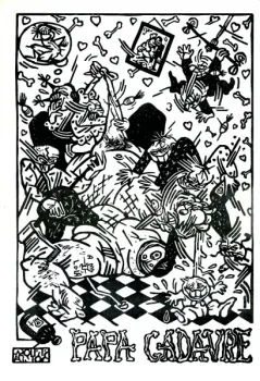 Linogravure de Pakito Bolino publiée dans Votre Ami