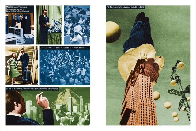Double page extraite de Barcarolle, de Jean Lecointre, éd. Actes Sud BD 2025. Source : Actes Sud