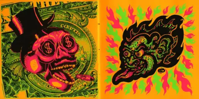 Double page extraite de Bargraftzine