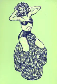 Une pin-up extraite de Bikini Scalp