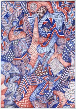 Illustration extraite de Bleu Blanc Rouge, par Jacques Pyon