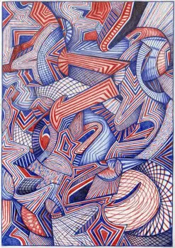 Illustration extraite de Bleu Blanc Rouge, par Jacques Pyon