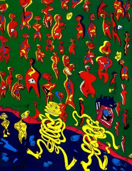 Olivia Télé Clavel dans ESDS n° 37 - Art Dégénéré Bis, 1992