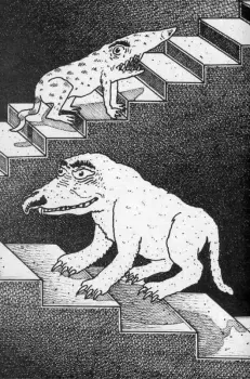 Illustration de Max extraite de Dans le Culbe