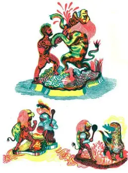 Illustration de Raphael Urwiller extraite de Frui, Icinori - 2010