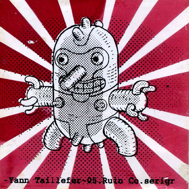 Dos de couverture de Ito toy, par Yann Taillefer - Éd. Ruin comix, 2005