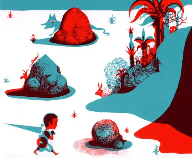 Illustration extraite de Jabberwocky, le dragragoula