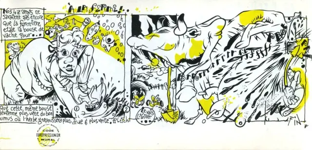 Illustration extraite de L'Île Noire, de The Pit - Éd. PBDN 1989