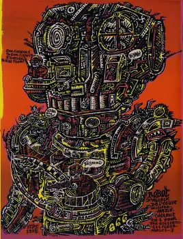 Illustration d'Y5/P5 extraite du Dernier Cri n° 10, éd. Le dernier cri, 1995.