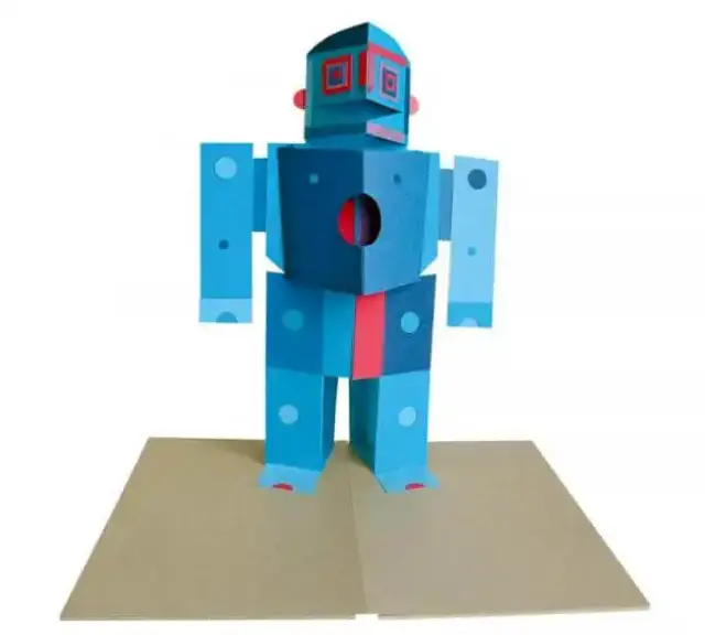 Page animée extraite de Les robots n'aiment pas l'eau, de Philippe Huger