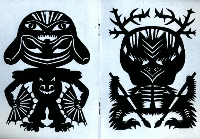Double page de Membracides, par Caroline Sury