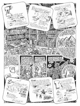 Planche de Jean-Christophe Menu extraite de Menu 30/40, éd. L'Apocalypse 2025