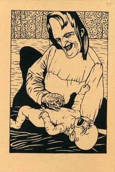 Illustration de Pierre La Police extraite de Mini Pim Poum