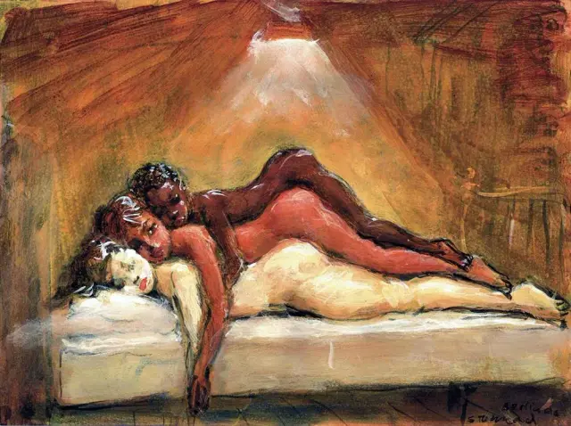 Illustration de Stu Mead extraite de Miniput - Éd.Le Dernier Cri, 2003