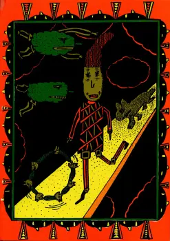 Illustration de Mark Beyer extraite de Pooooo, éditions CBO 1996