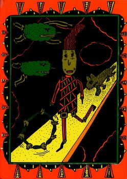 Illustration de Mark Beyer extraite de Pooooo, éditions CBO 1996