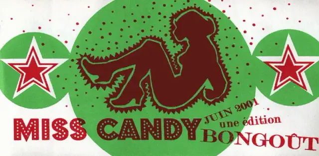 Illustration de MissCandy Dion extraite de Quelle Joie !, paru aux Editions Bongoût - 2001
