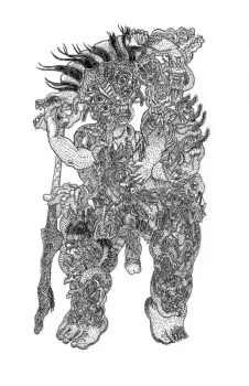 Un monstre extrait de Rudemetalmonsters
