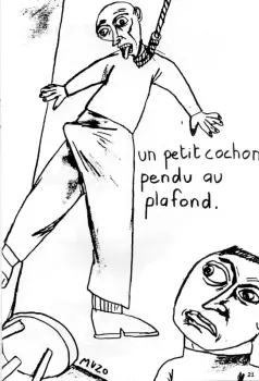 Illustration de Muzo extraite de Séduction n° 3, 1986.