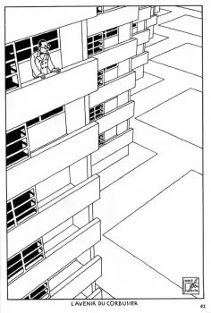 Illustration de Joost Swarte extraite de Séduction n° 3, 1986.