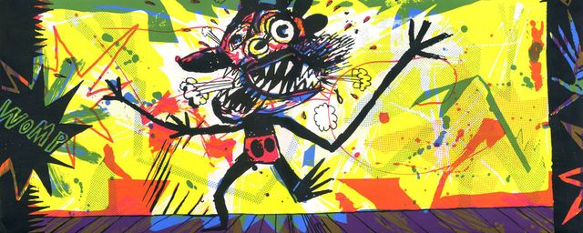 Illustration de MS Bastian extraite de Squid, éd. Le Dernier Cri 1997