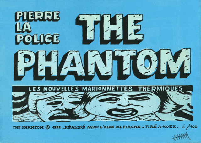 Page de garde de The Phantom, de Pierre La Police