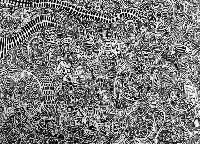 Détail d'une illustration de Jean-Pierre Nadau extraite de Tirebouchon