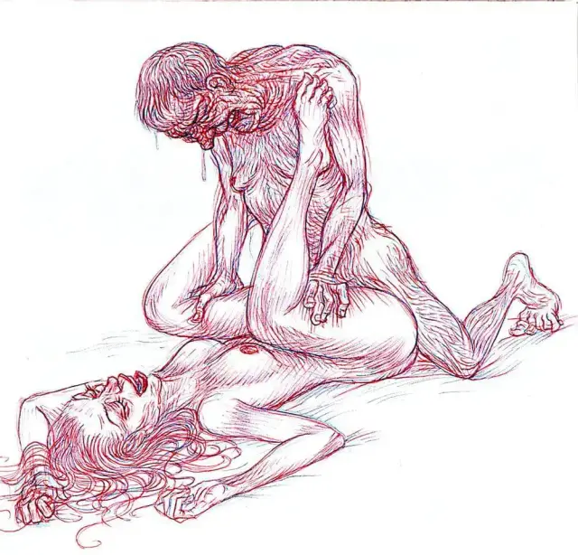 Illustration de Yann Taillefer extraite de XXX Job, éd. Ruin Comix, 2017