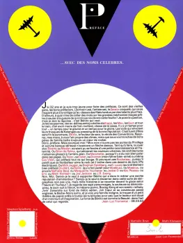 Page de garde du portfolio Chic ou voyou, de Benito, éd. L'Atelier, 1983.