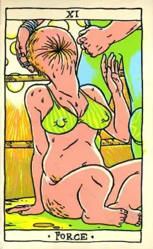 Illustration d'Olivier Texier extraite de Tarot Taré